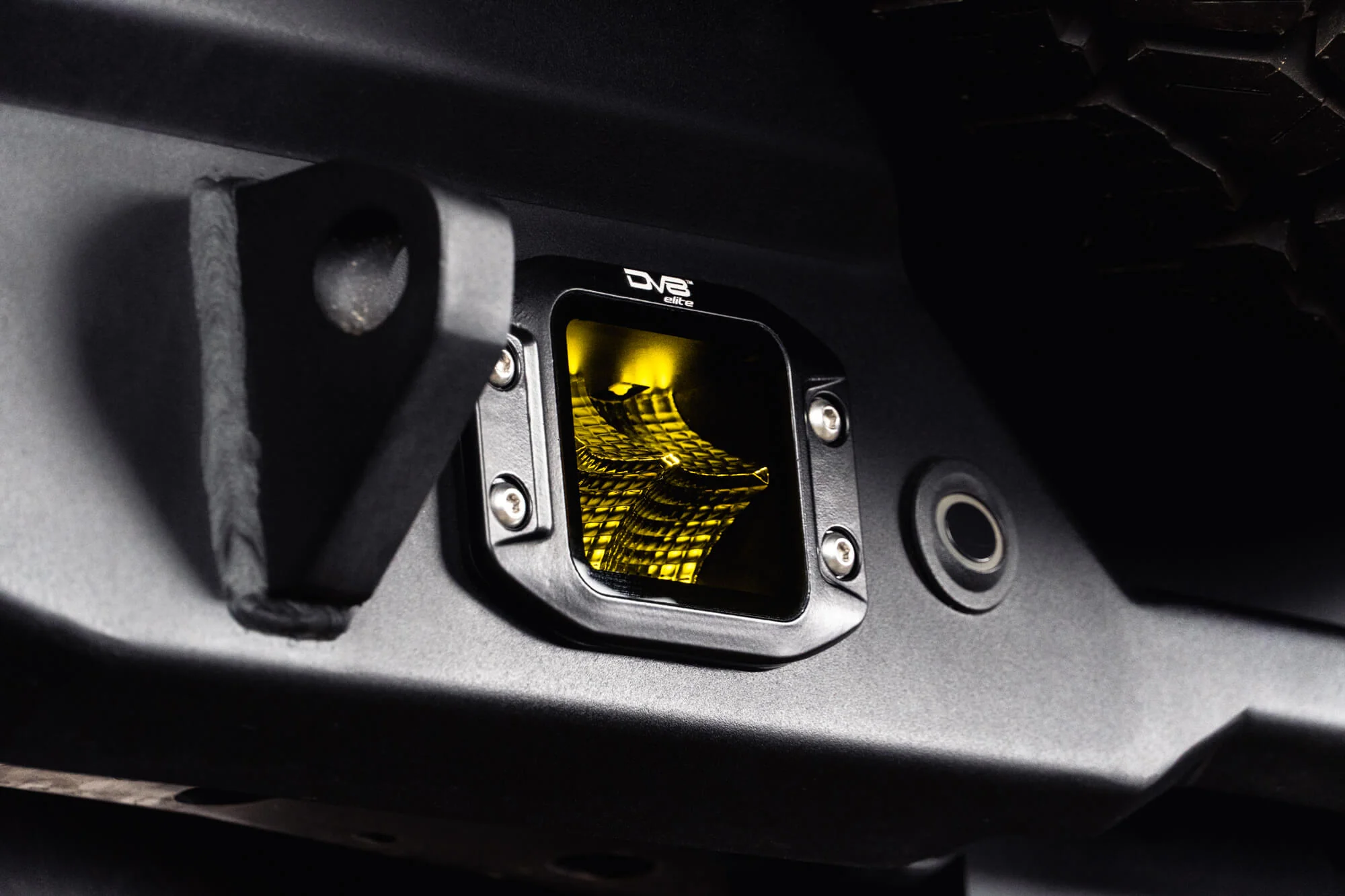 3-Inch Elite Series LED Amber Flush Mount Pod Light - Image 2