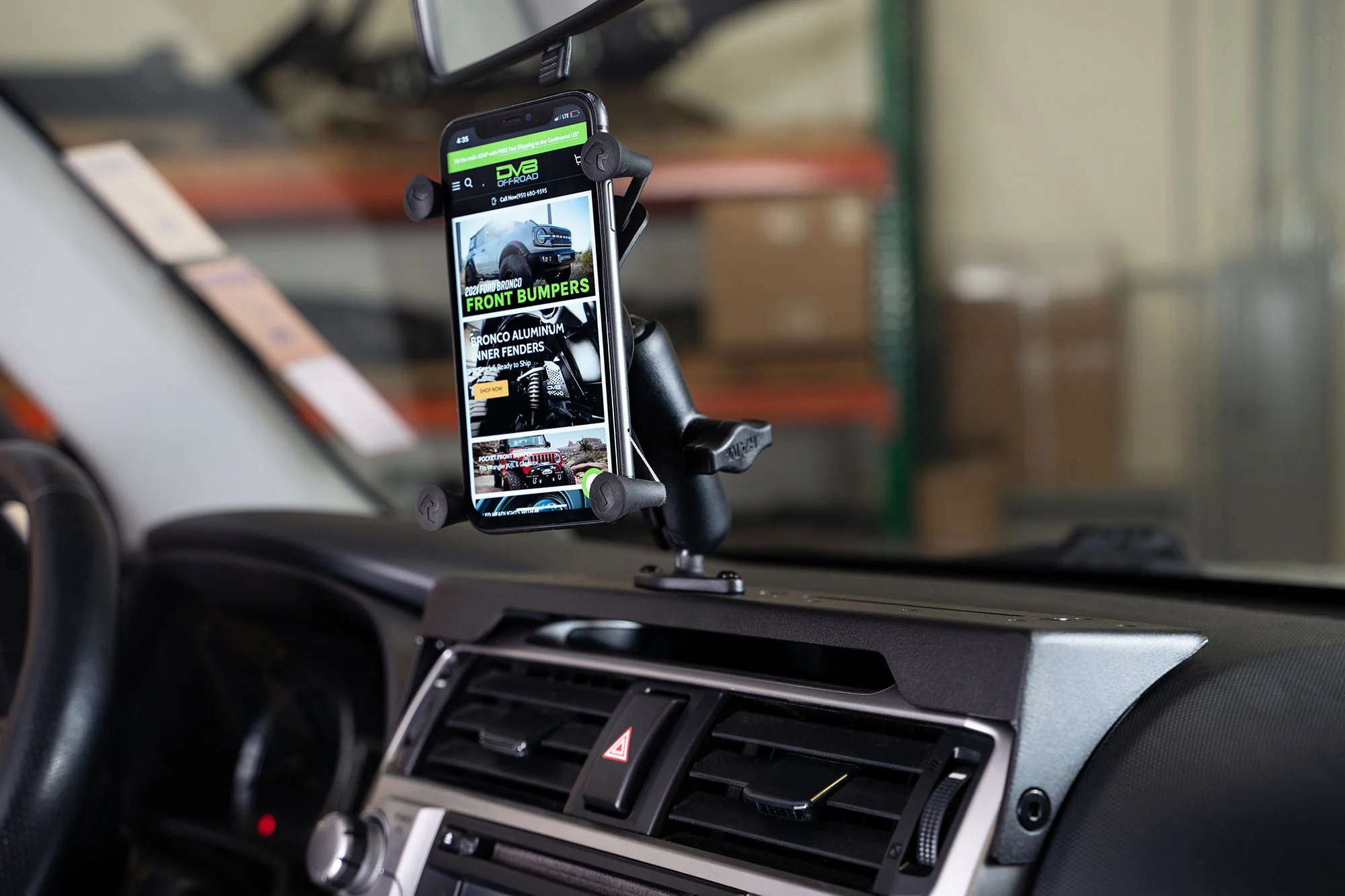 2010-2024 Toyota 4Runner | Digital Device Dash Mount - Image 2