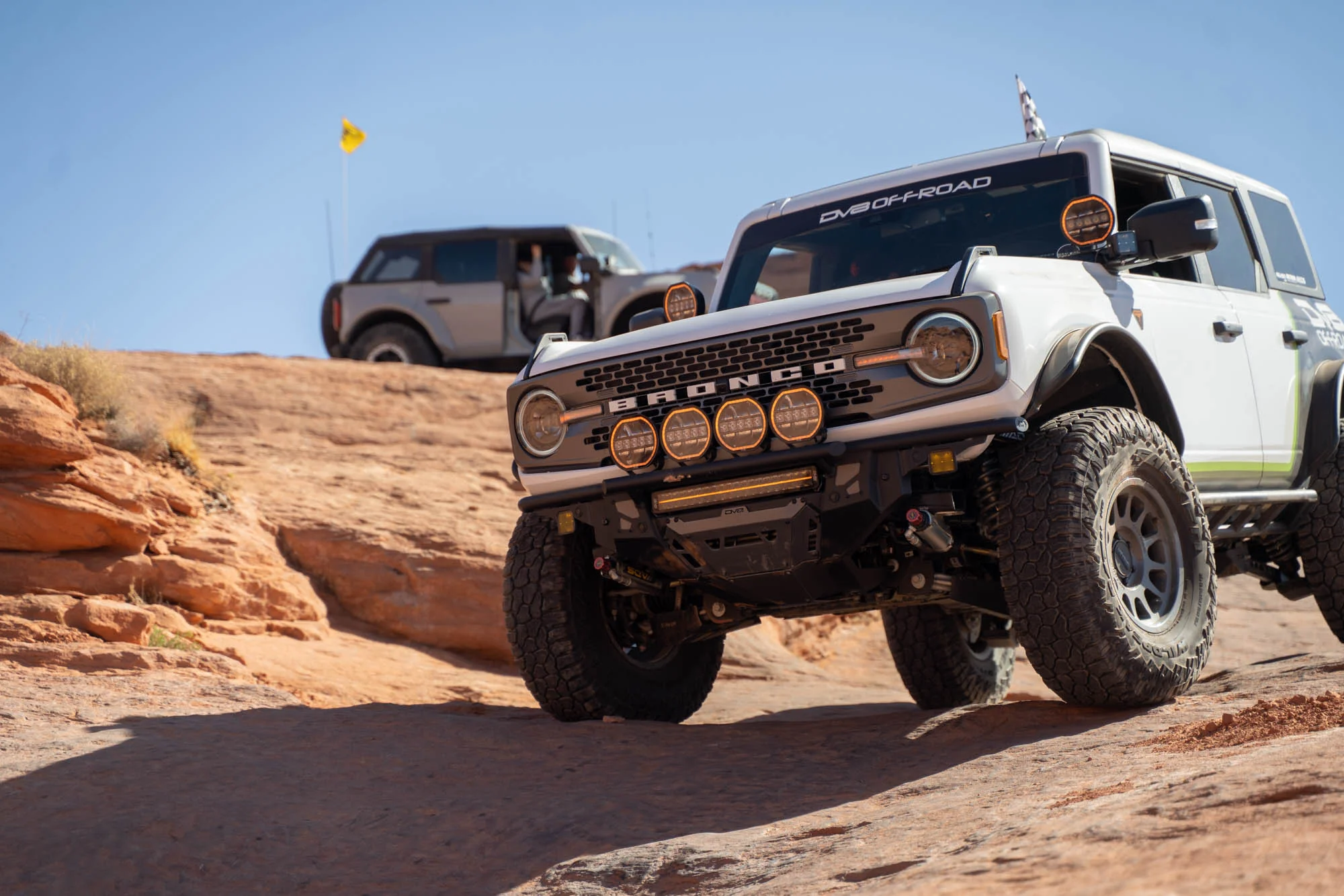 2021-2026 Ford Bronco | A-Pillar Dual Light Pod Drop Mounts - Image 8