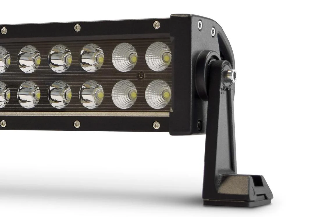 Dual Row LED Light Bar with Black Bezel