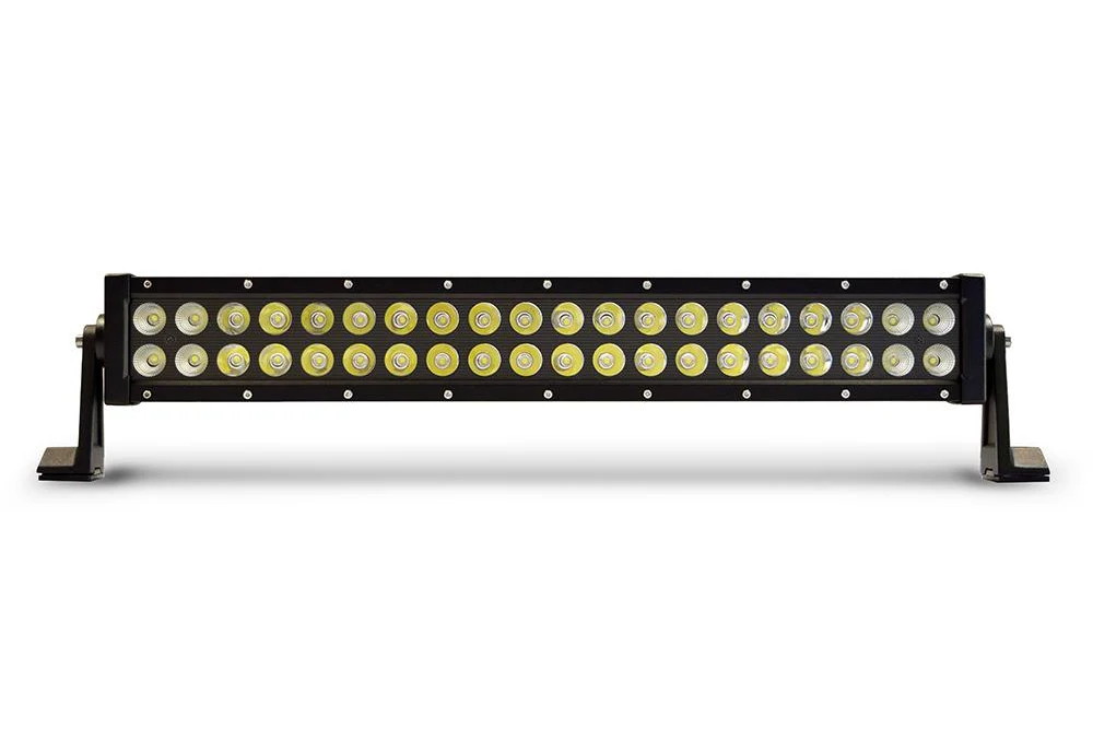 Dual Row LED Light Bar with Black Bezel - Image 4