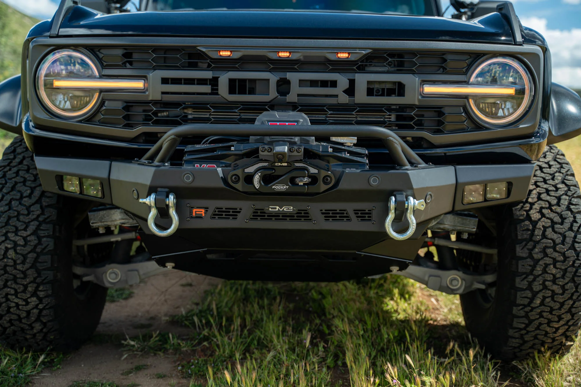 2022-2026 Ford Bronco Raptor Spec Series Winch Front Bumper - Image 8