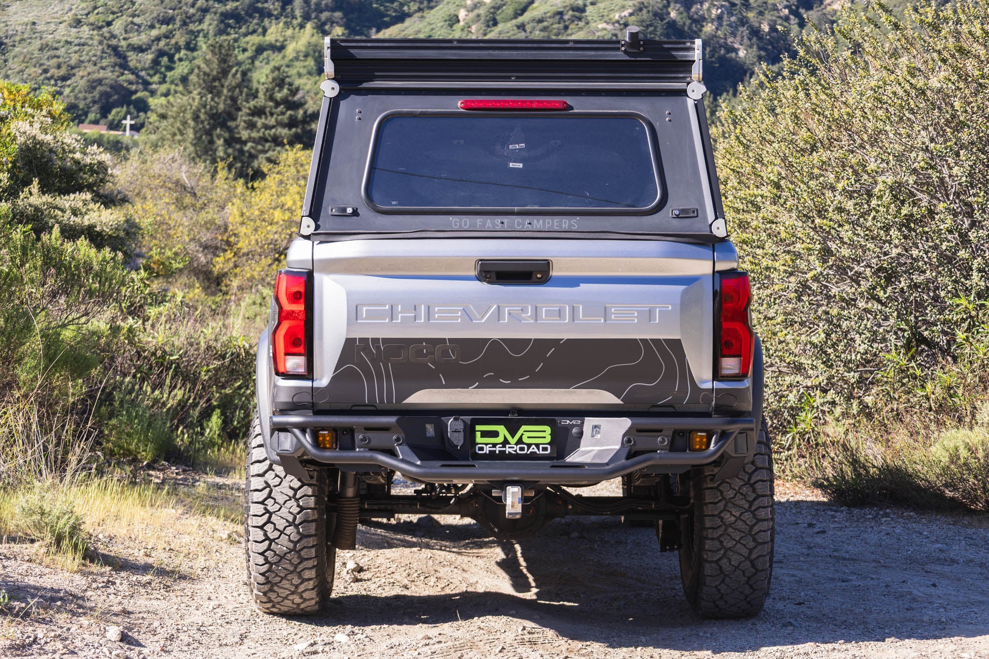 2023-2026 GMC Canyon & Chevy Colorado Tube Rear Bumper - Image 2