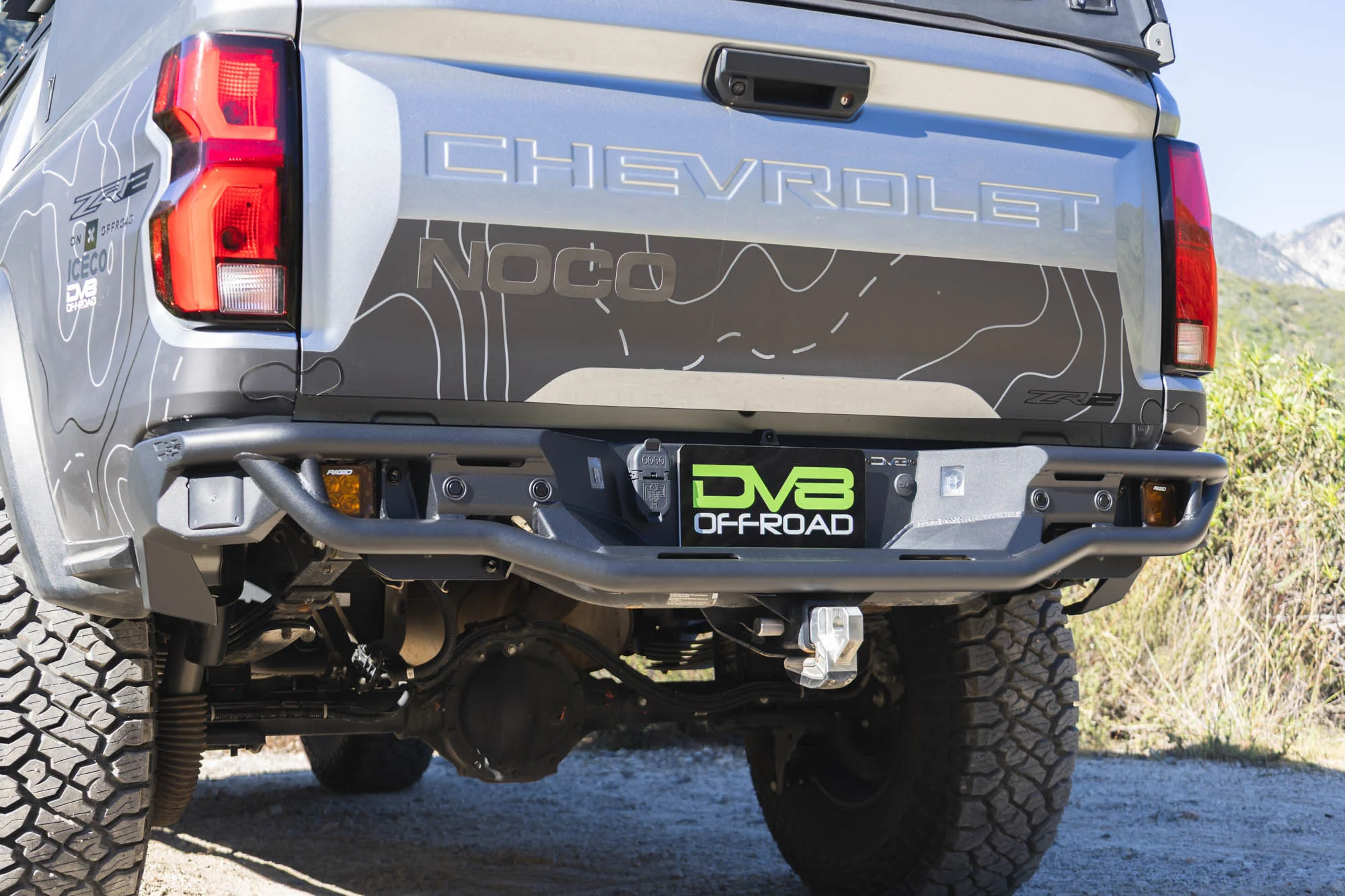 2023-2026 GMC Canyon & Chevy Colorado Tube Rear Bumper - Image 3