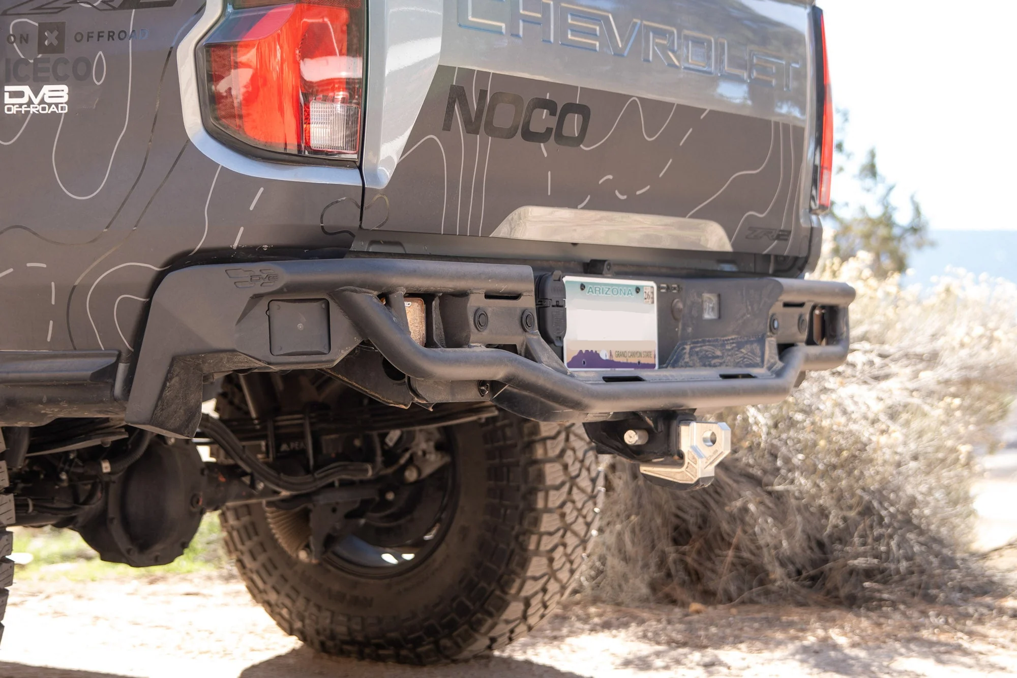 2023-2026 GMC Canyon & Chevy Colorado Tube Rear Bumper - Image 5