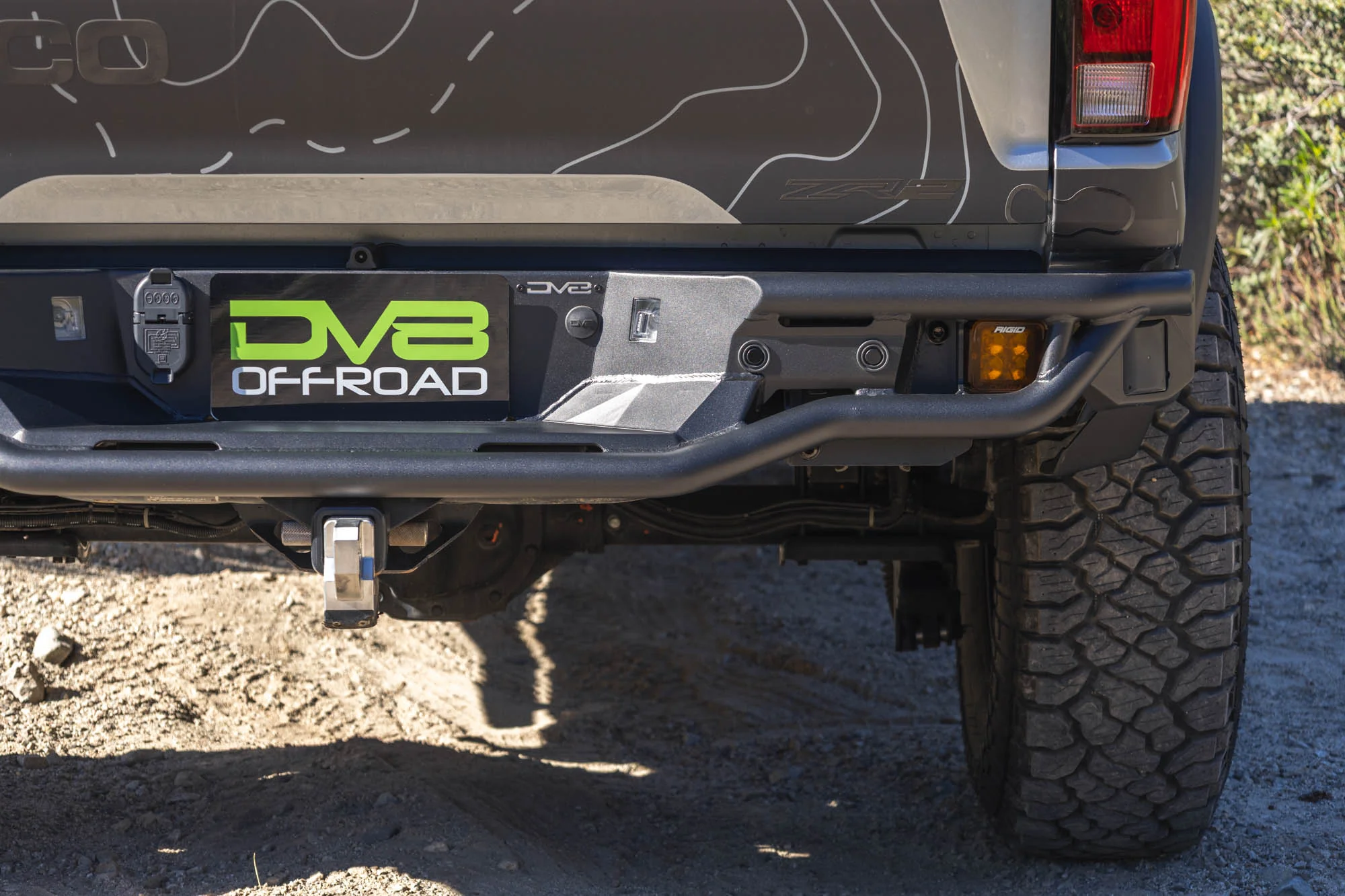 2023-2026 GMC Canyon & Chevy Colorado Tube Rear Bumper - Image 6