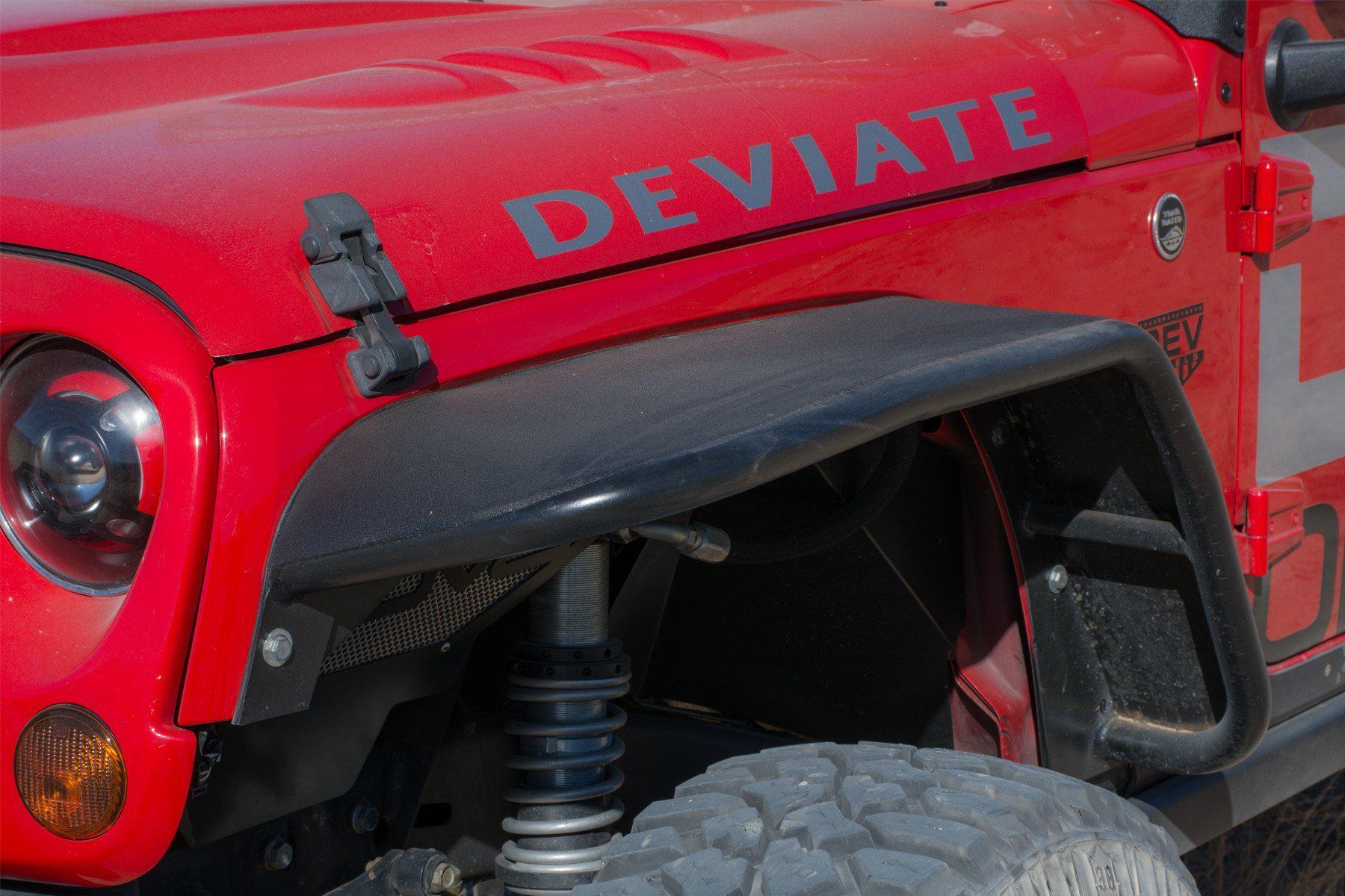 2007-2018 Jeep JK Wide Fender Flares | Front & Rear - Image 10