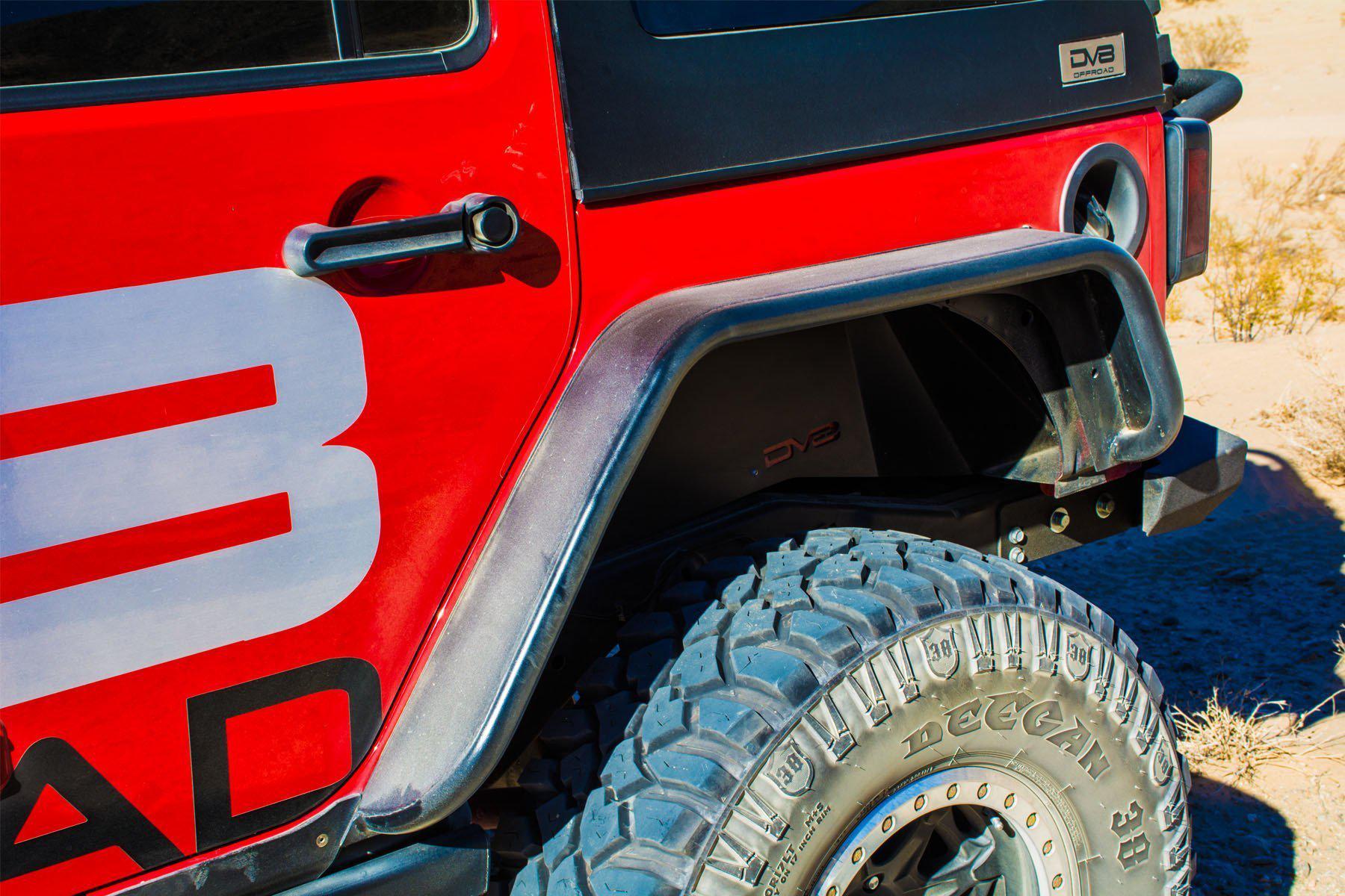 2007-2018 Jeep JK Wide Fender Flares | Front & Rear - Image 11
