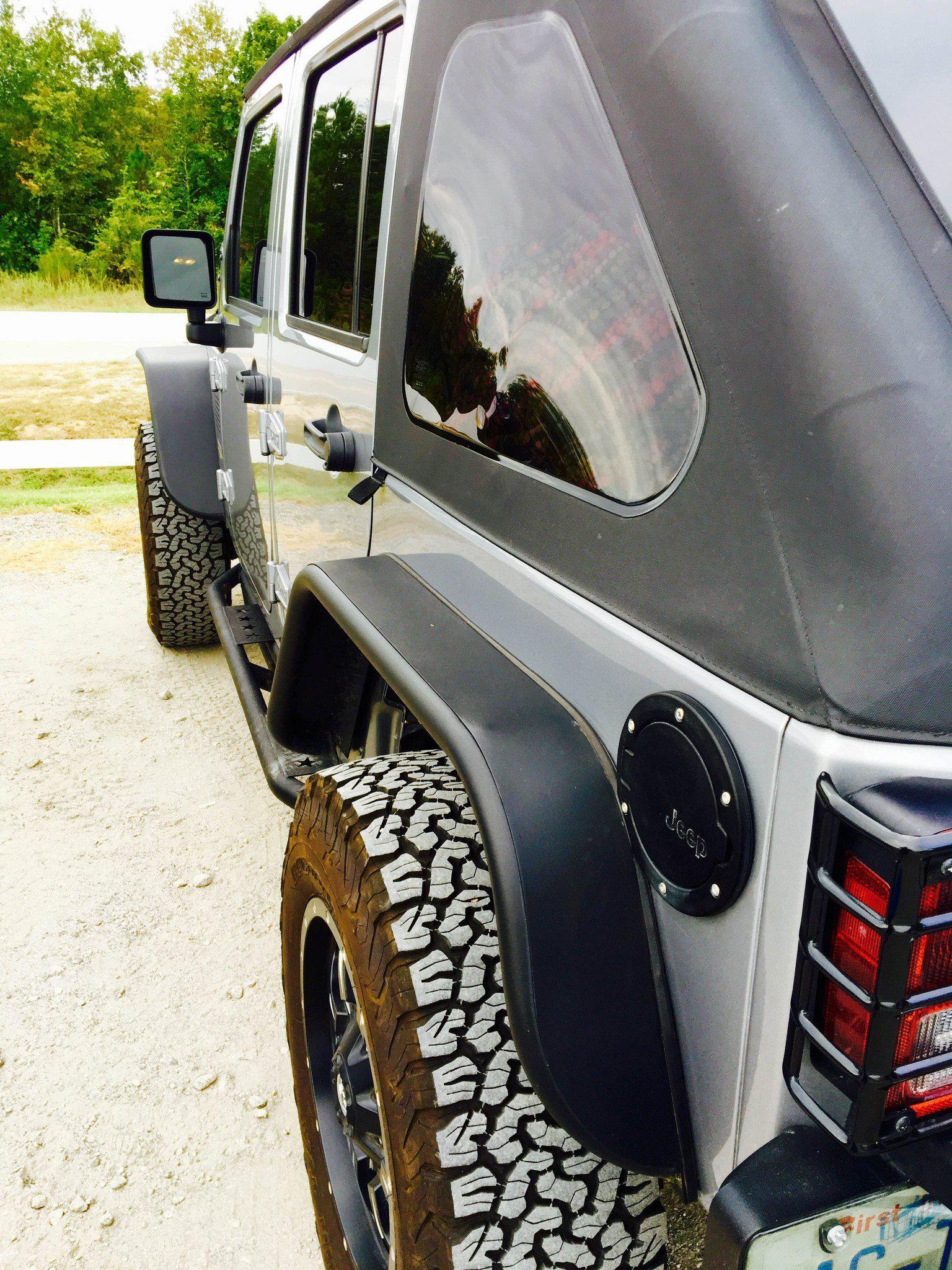 2007-2018 Jeep JK Wide Fender Flares | Front & Rear - Image 14