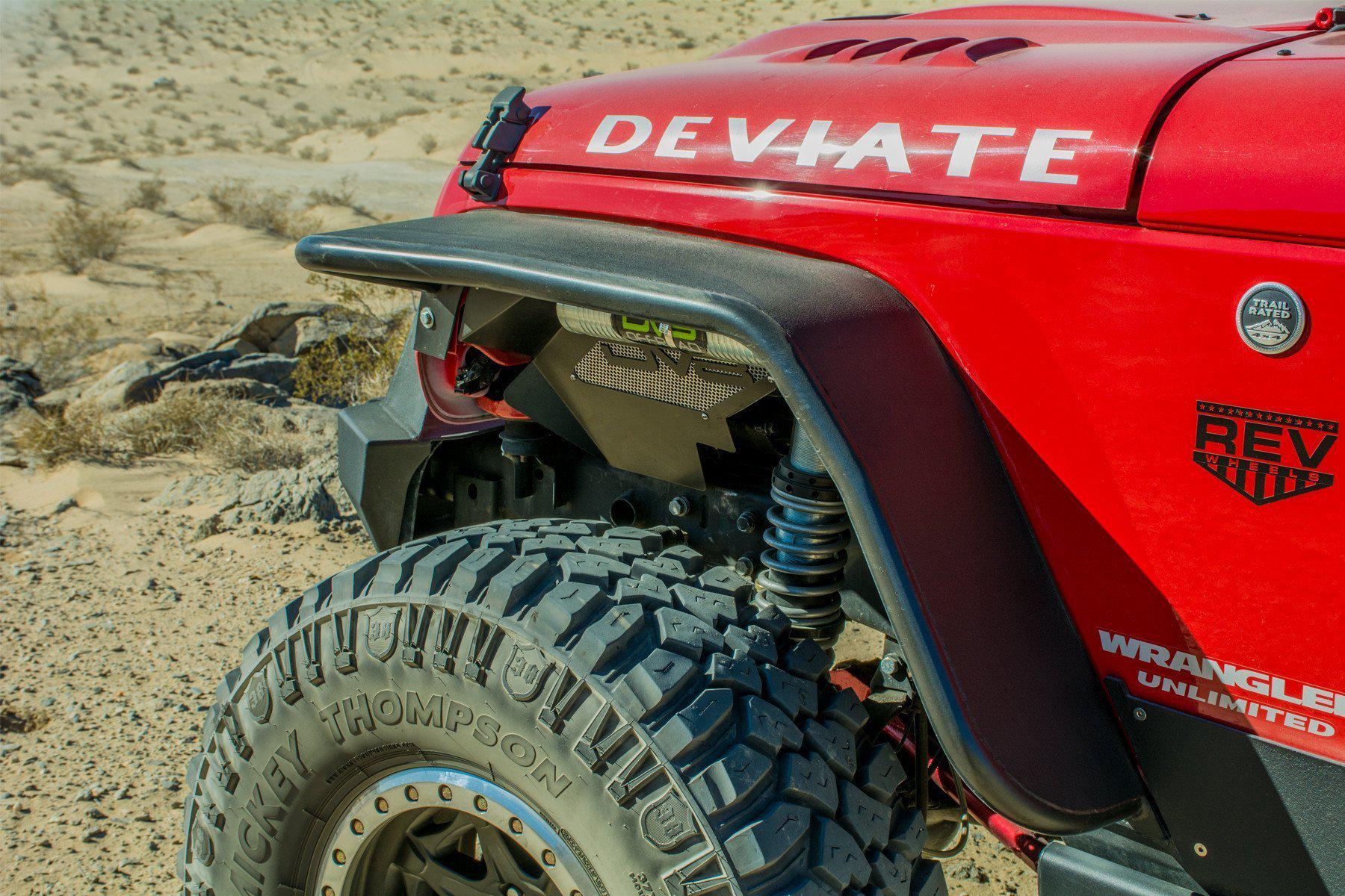 2007-2018 Jeep JK Wide Fender Flares | Front & Rear - Image 4