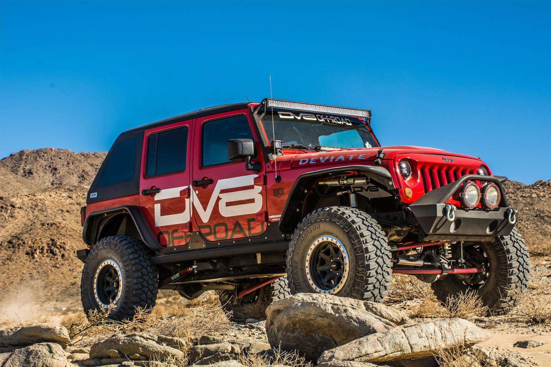 2007-2018 Jeep JK Wide Fender Flares | Front & Rear - Image 5