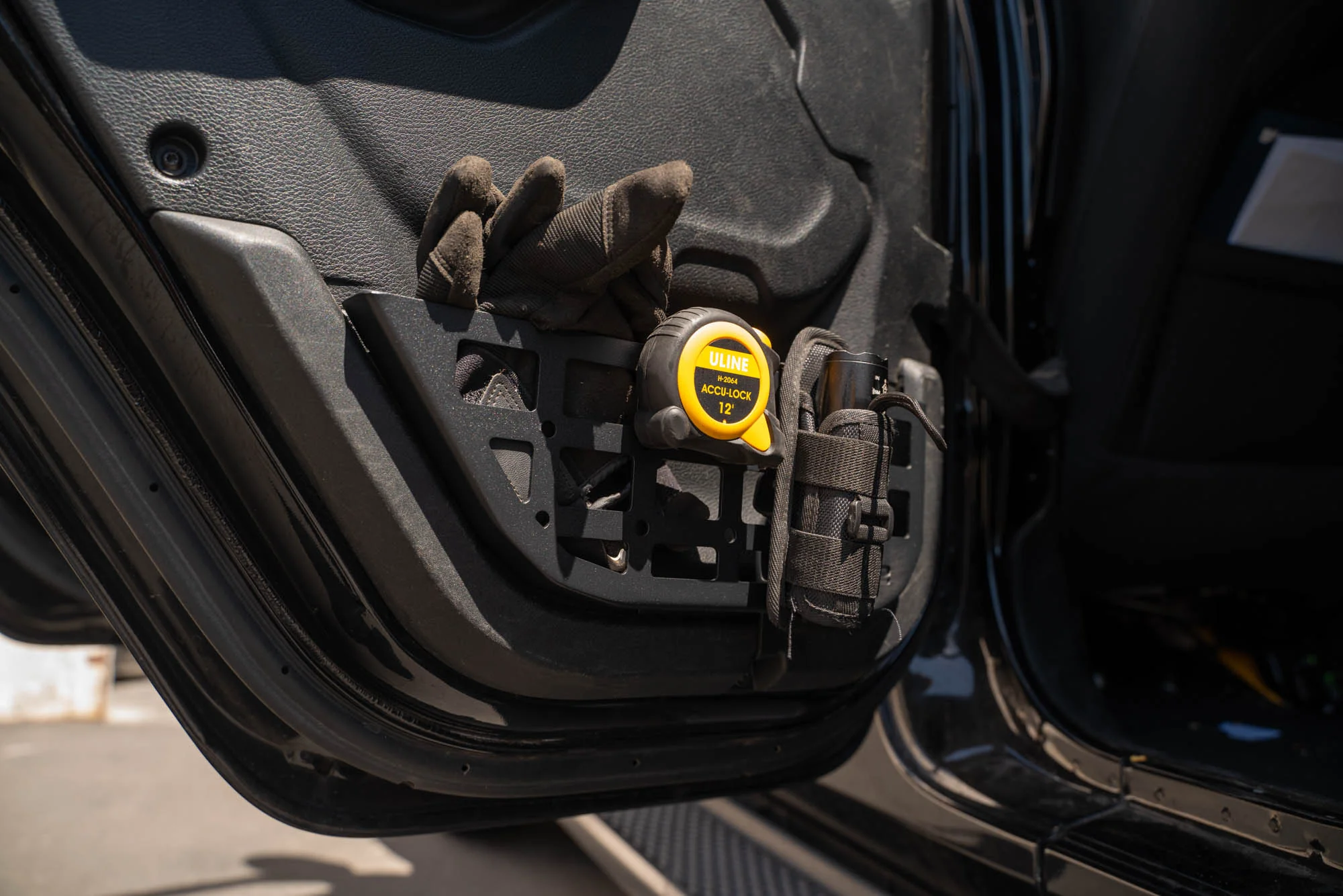 2018-2026 Jeep Wrangler JL & 2020-2026 Gladiator JT | Slim Rear Door Molle Pockets - Image 4