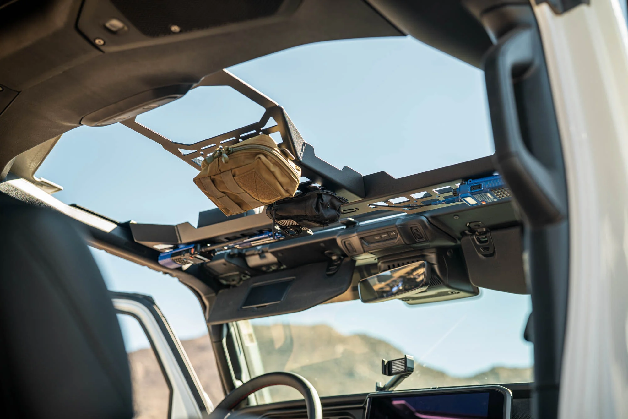 2018-2026 Jeep Wrangler & Gladiator Overhead Molle Panel - Image 10