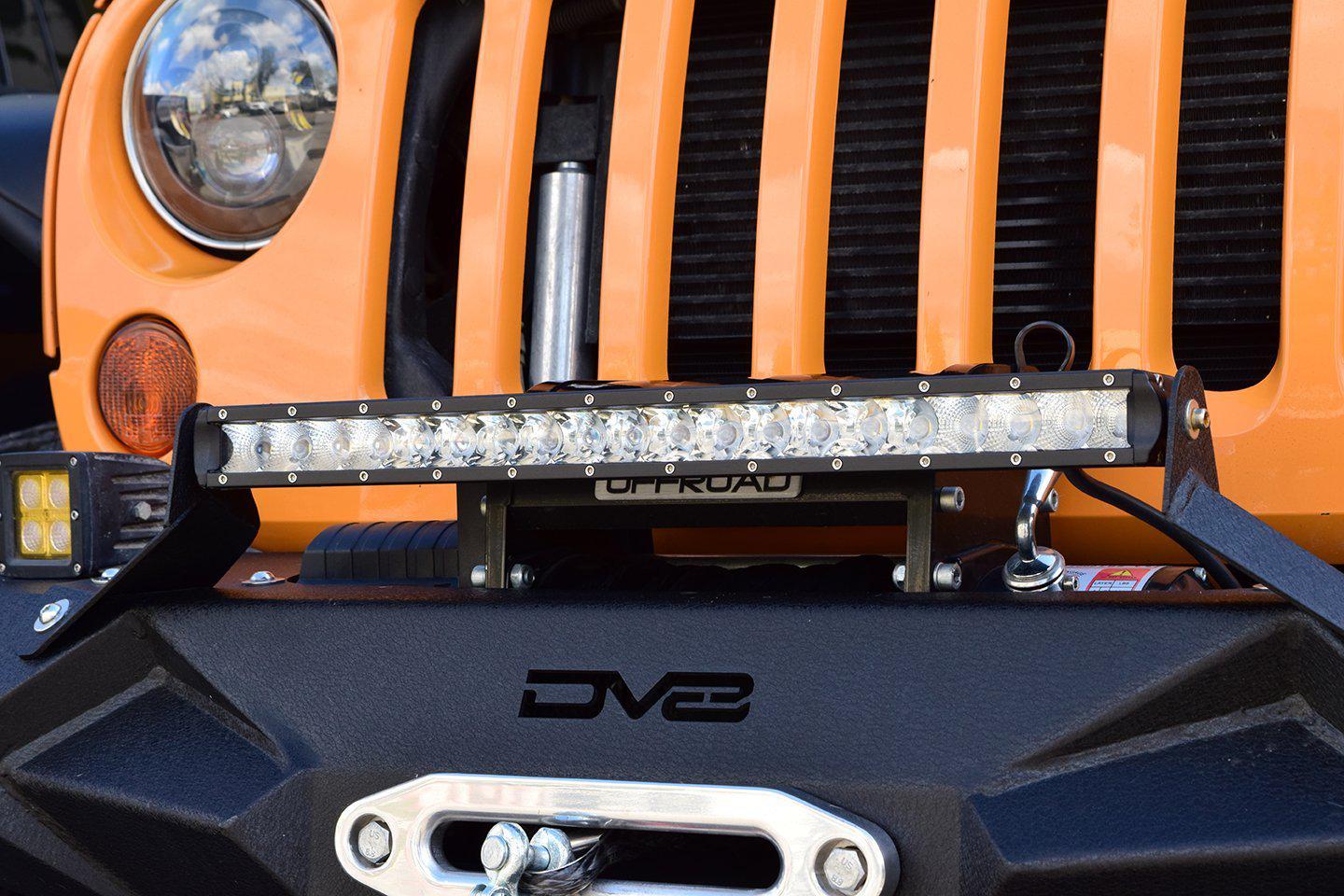 Single Row LED Light Bar with Chrome Face - Image 6
