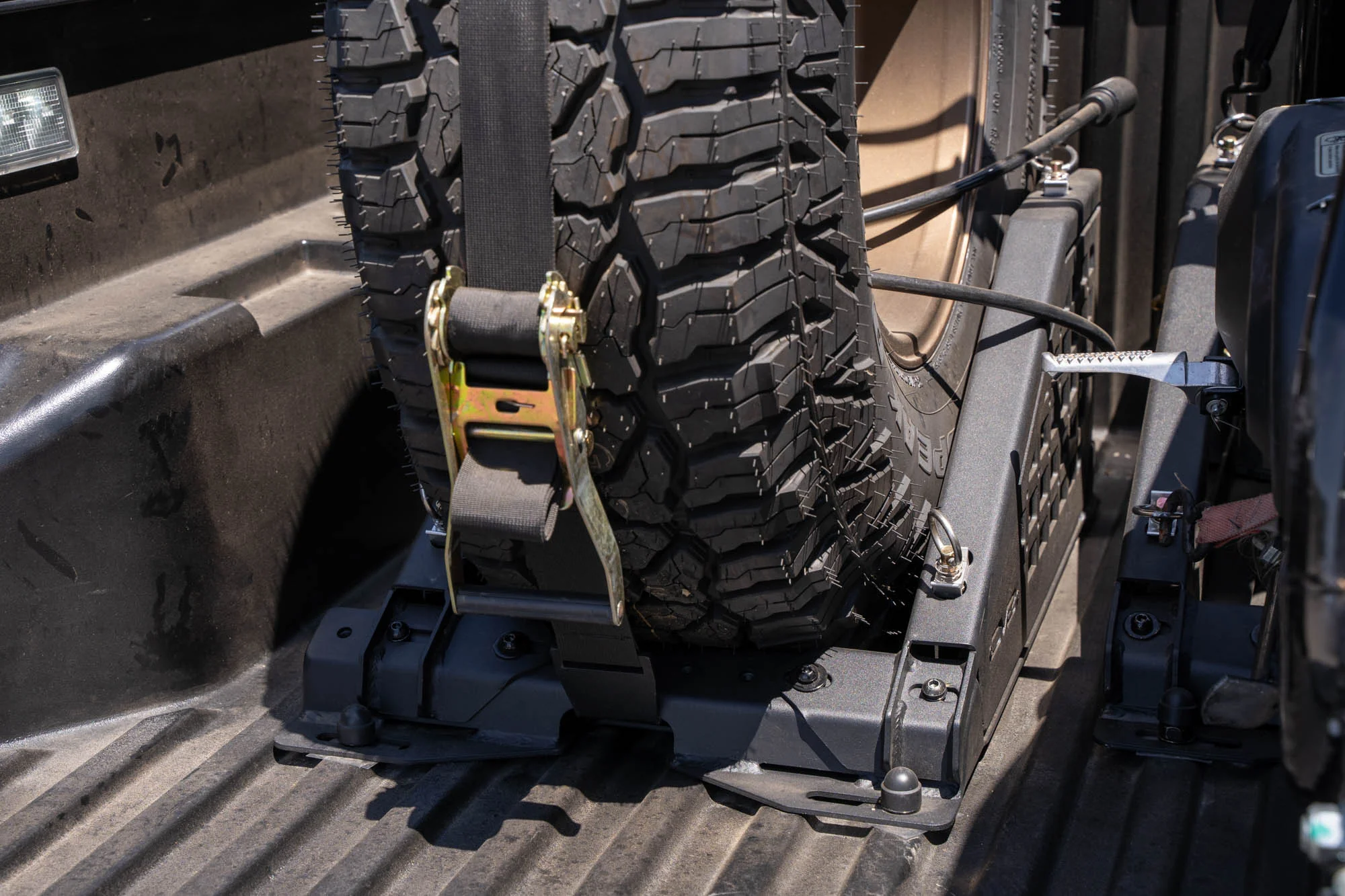 Truck Bed Universal Tire Carrier & Accessory Mount - Image 6