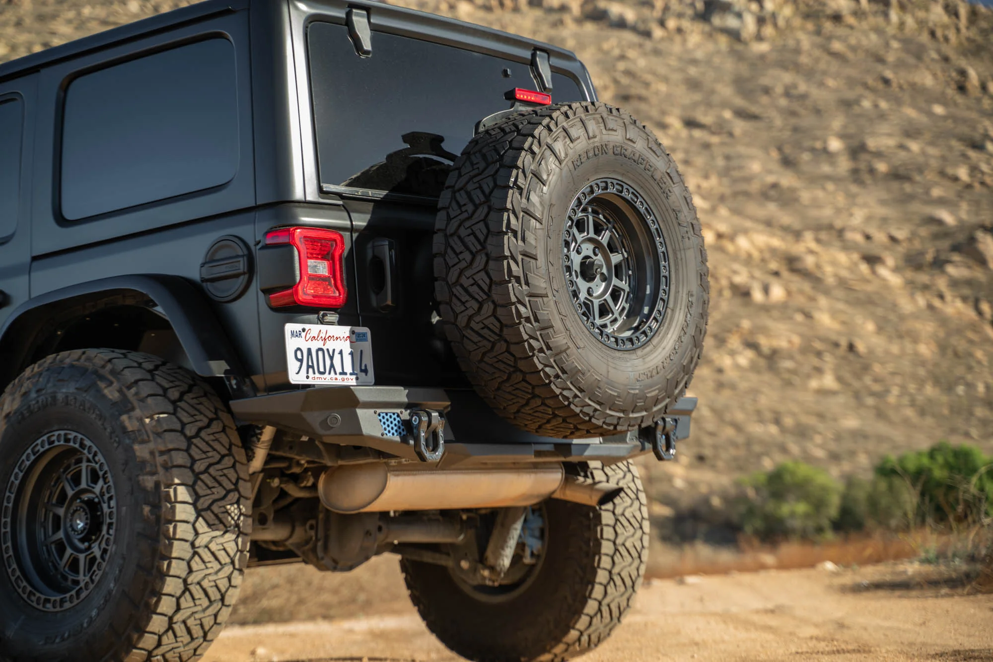 2018-2026 Jeep Wrangler JL | MTO Series Bumper Spare Tire Swing Gate - Image 10
