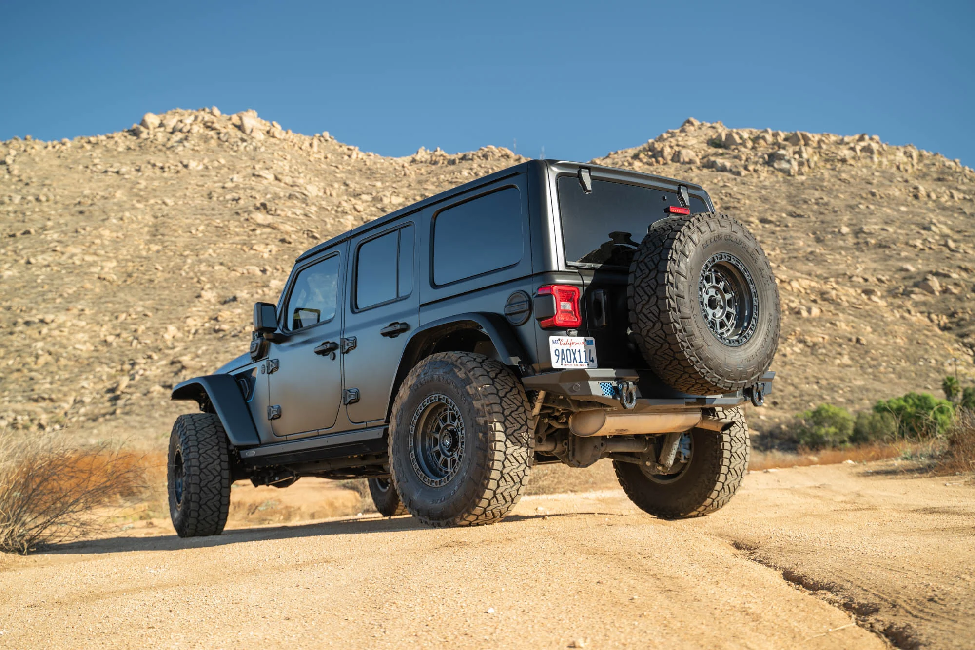 2018-2026 Jeep Wrangler JL | MTO Series Bumper Spare Tire Swing Gate - Image 11