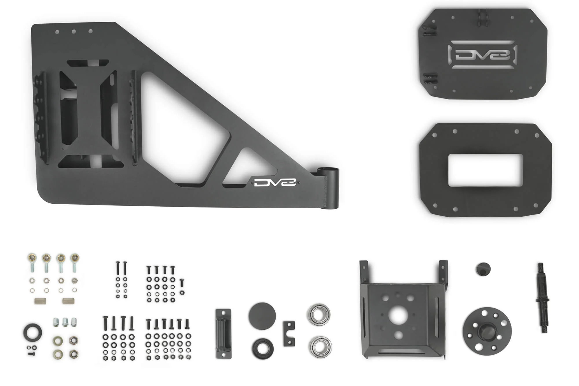 2018-2026 Jeep Wrangler JL | MTO Series Bumper Spare Tire Swing Gate - Image 17