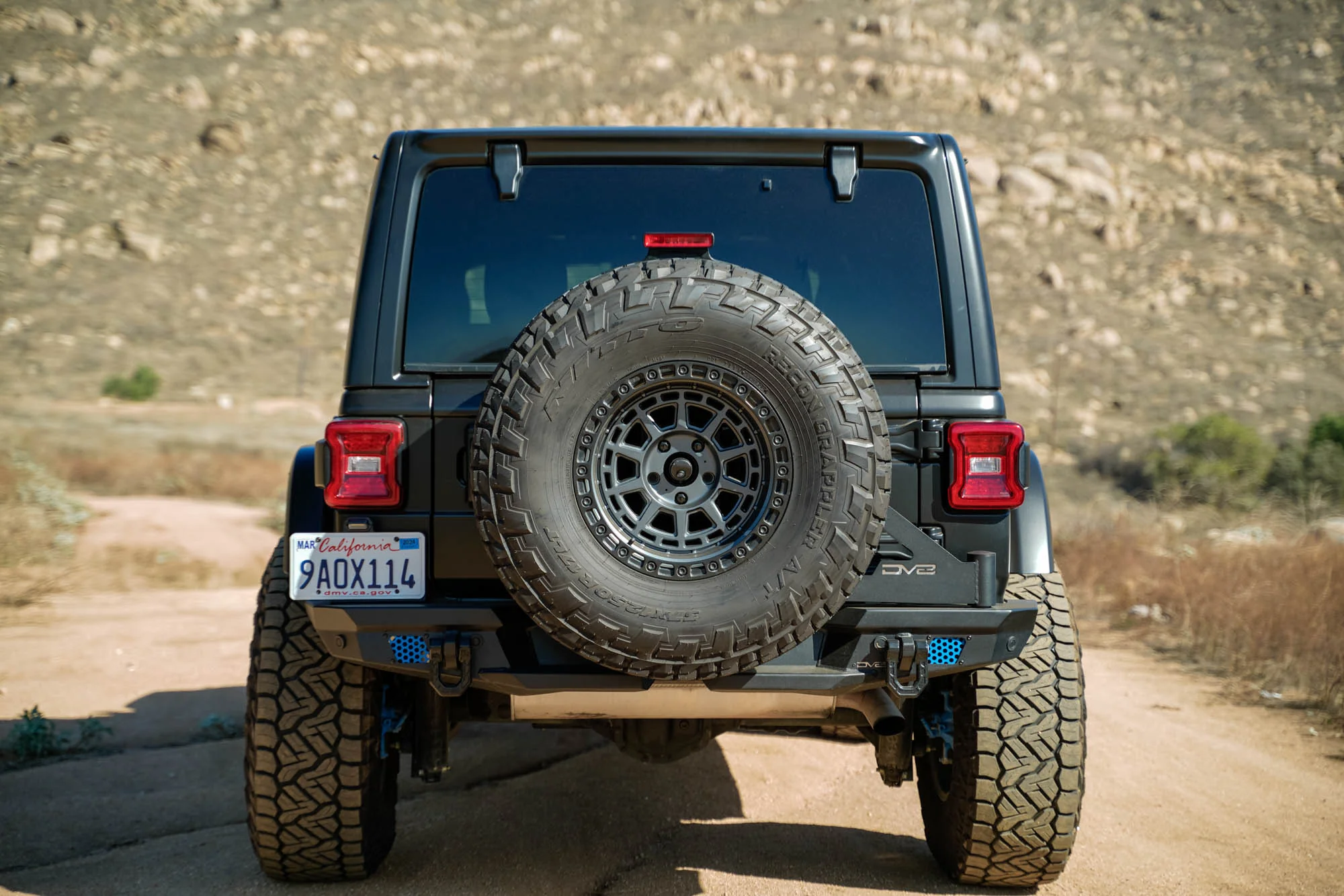 2018-2026 Jeep Wrangler JL | MTO Series Bumper Spare Tire Swing Gate - Image 2