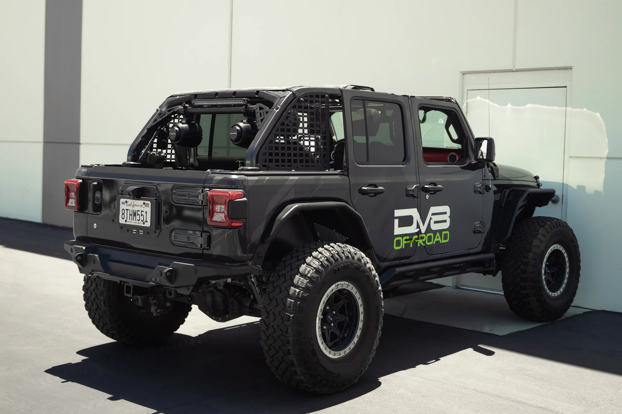 2018-2026 Jeep Wrangler JL | Rear Speaker & Light Bar Mount - Image 6